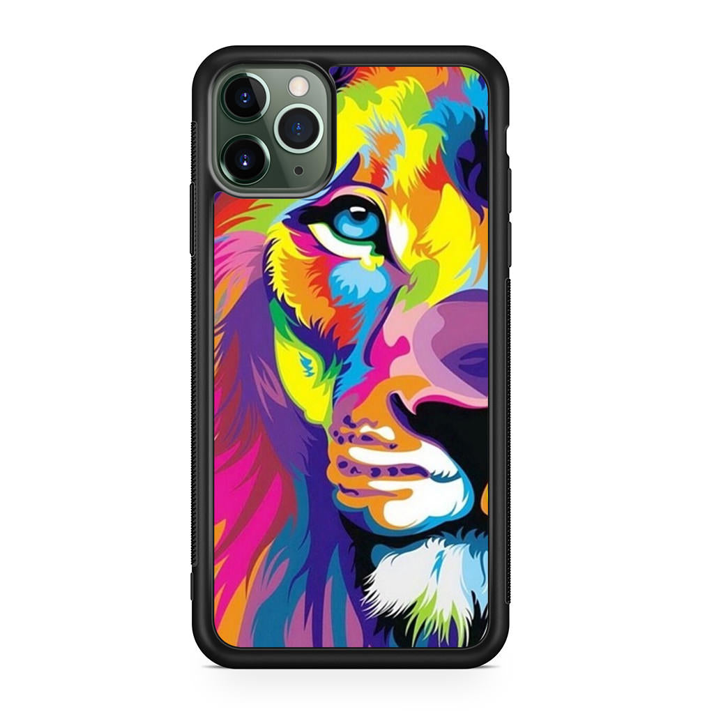 Colorful Lion iPhone 11 Pro Case