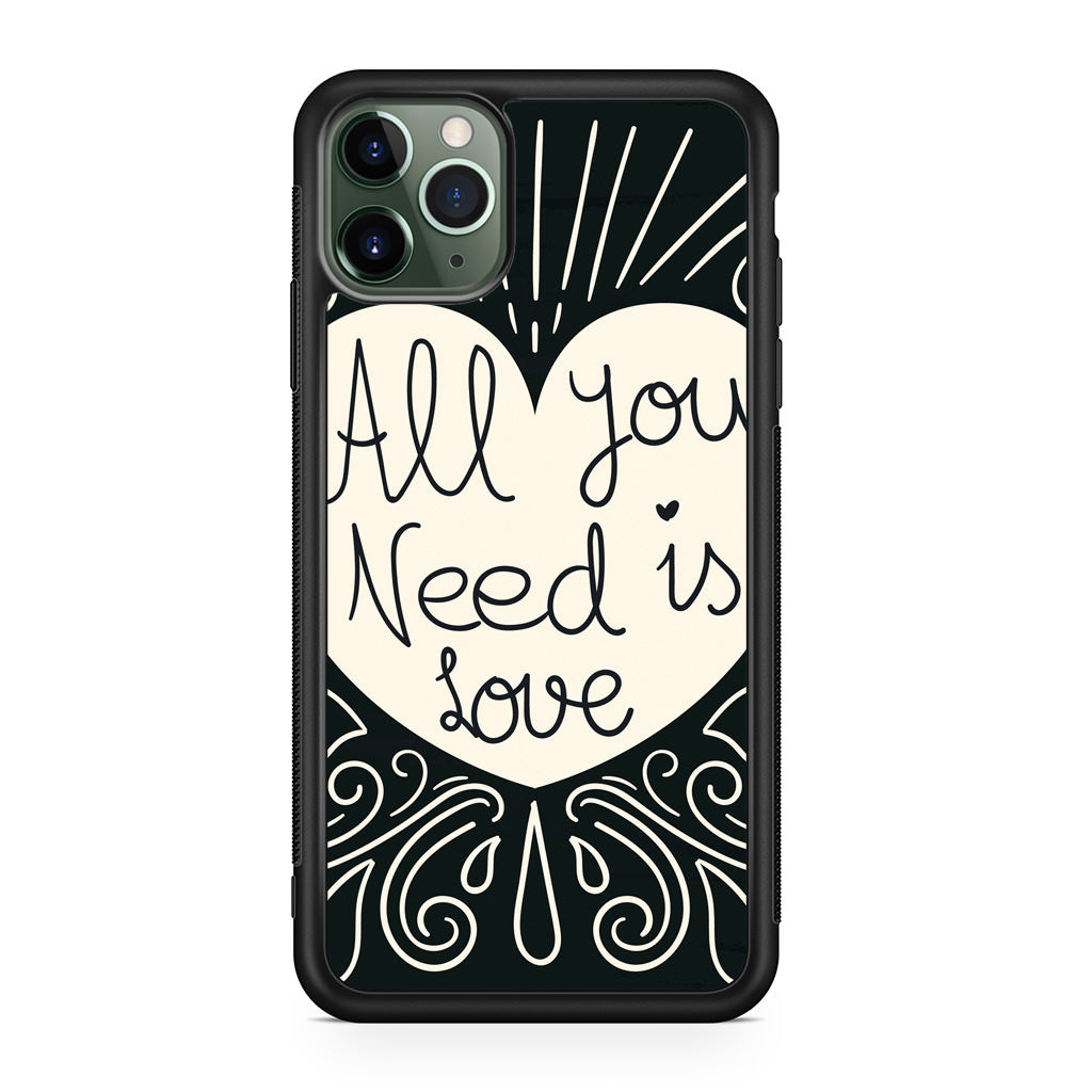 Drawn Love iPhone 11 Pro Max Case