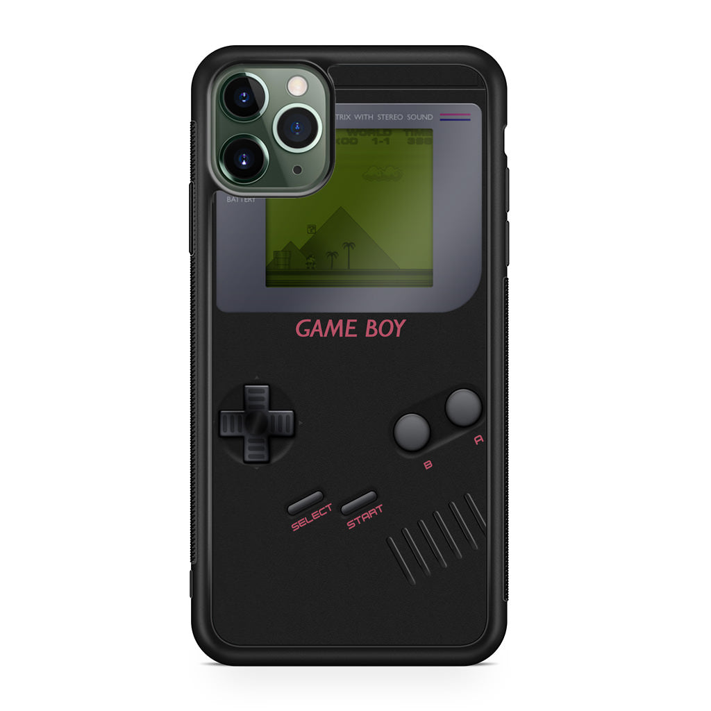 Game Boy Black Model iPhone 11 Pro Case