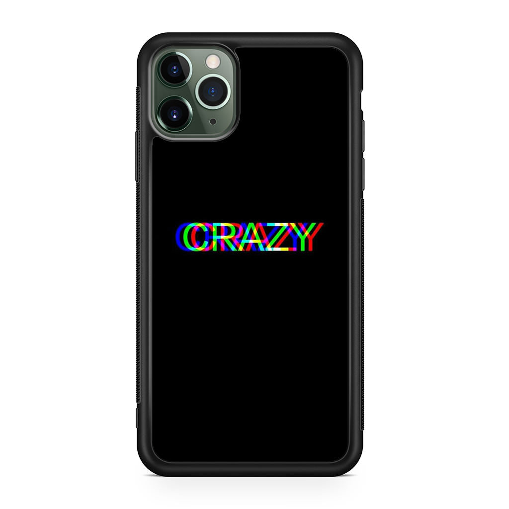 Glitch Crazy iPhone 11 Pro Case