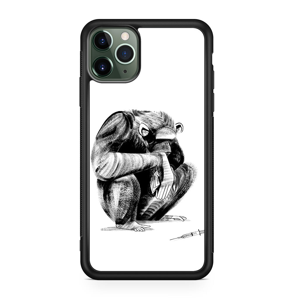 Guinea Chimp iPhone 11 Pro Case