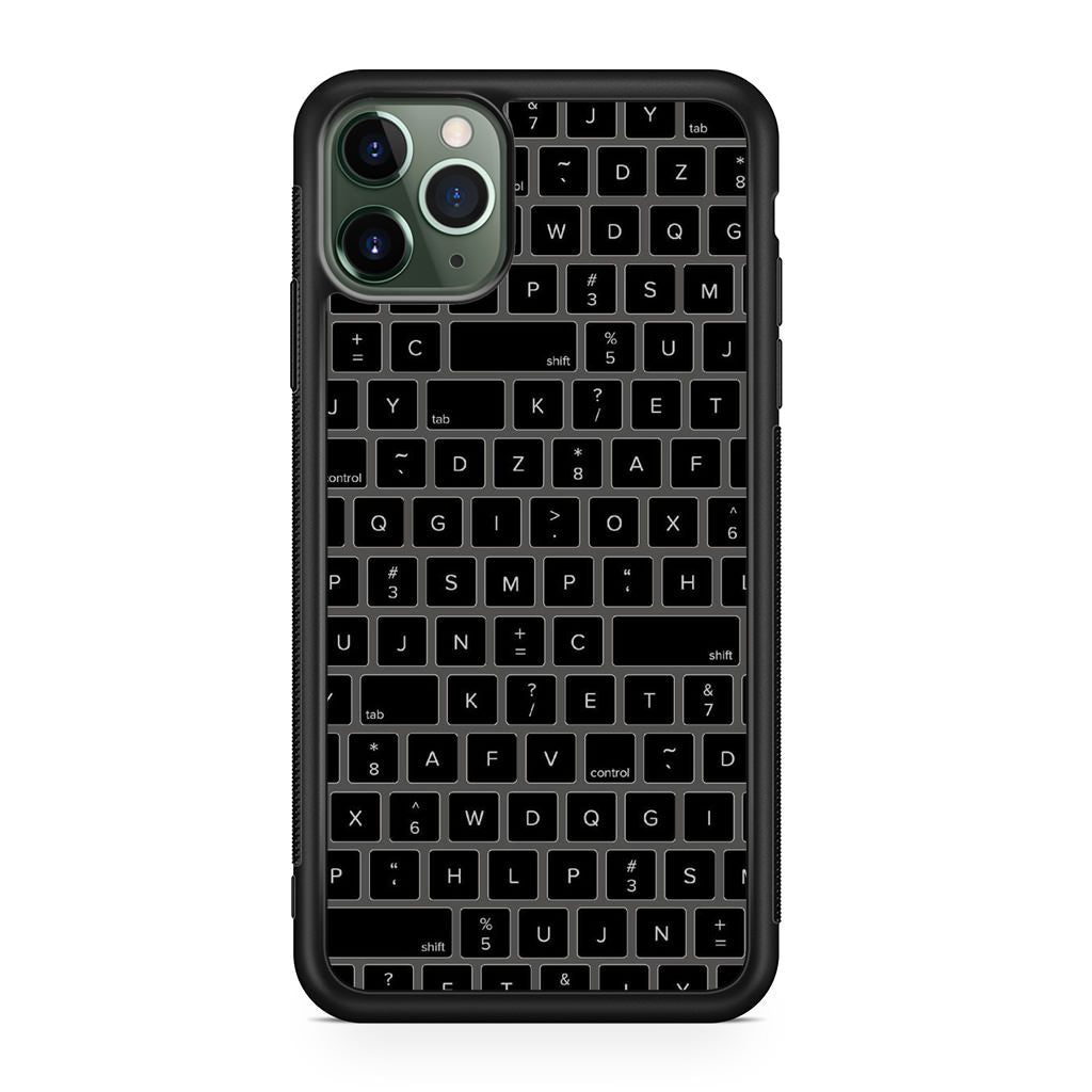 Keyboard Button iPhone 11 Pro Case