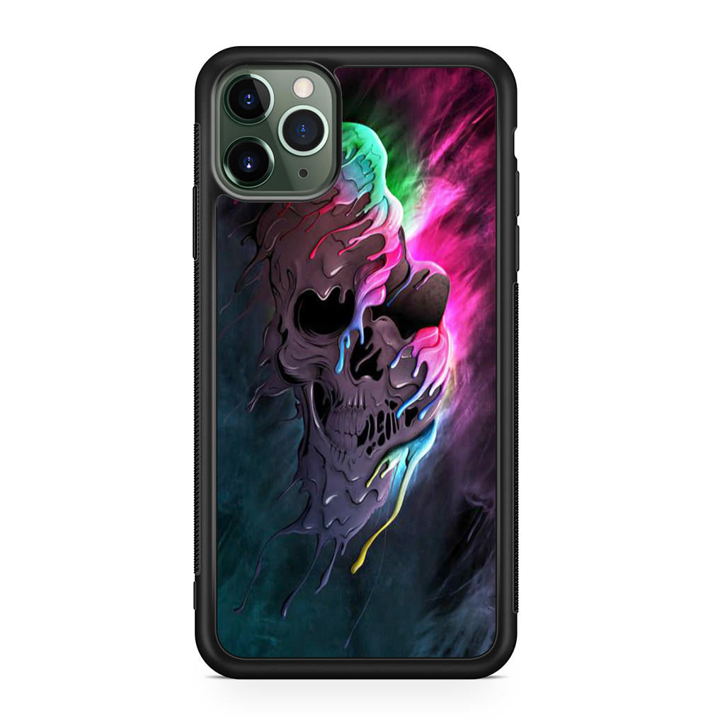 Melted Skull iPhone 11 Pro Case