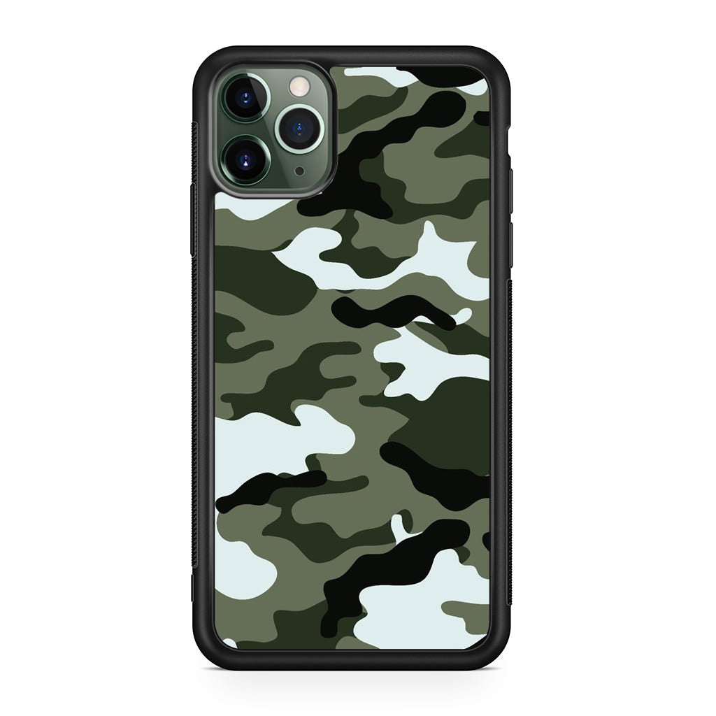 Military Green Camo iPhone 11 Pro Max Case