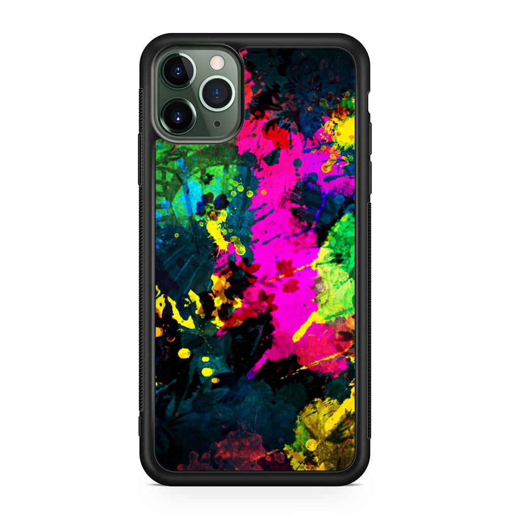 Mixture Colorful Paint iPhone 11 Pro Case