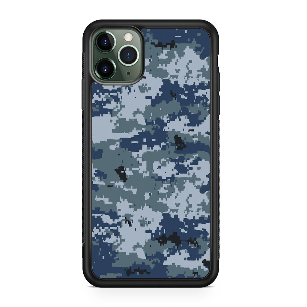 Navy Camo iPhone 11 Pro Case