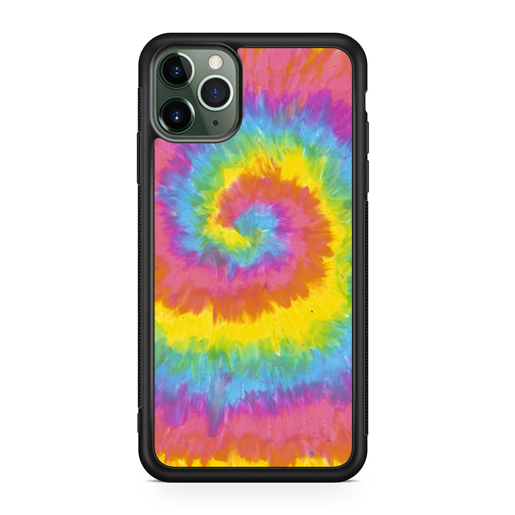 Pastel Rainbow Tie Dye iPhone 11 Pro Case