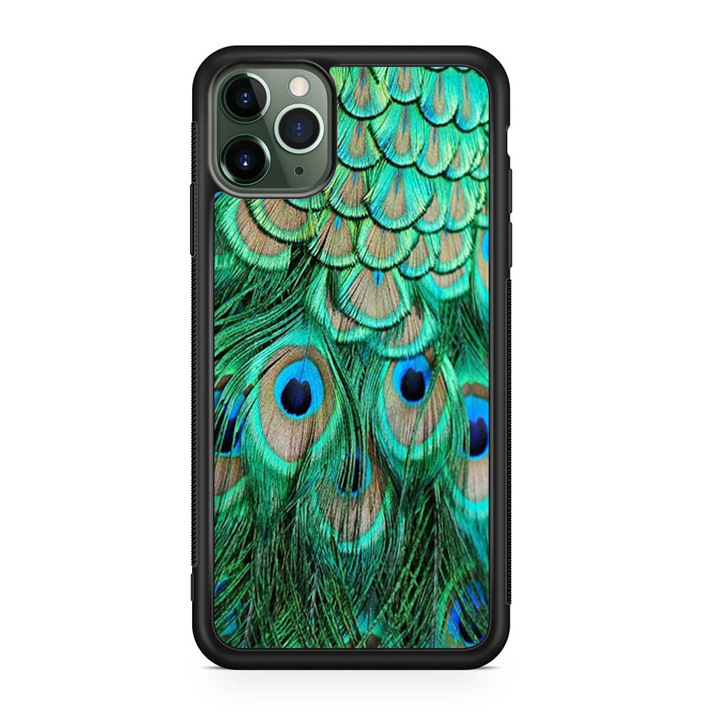 Peacock Feather iPhone 11 Pro Case