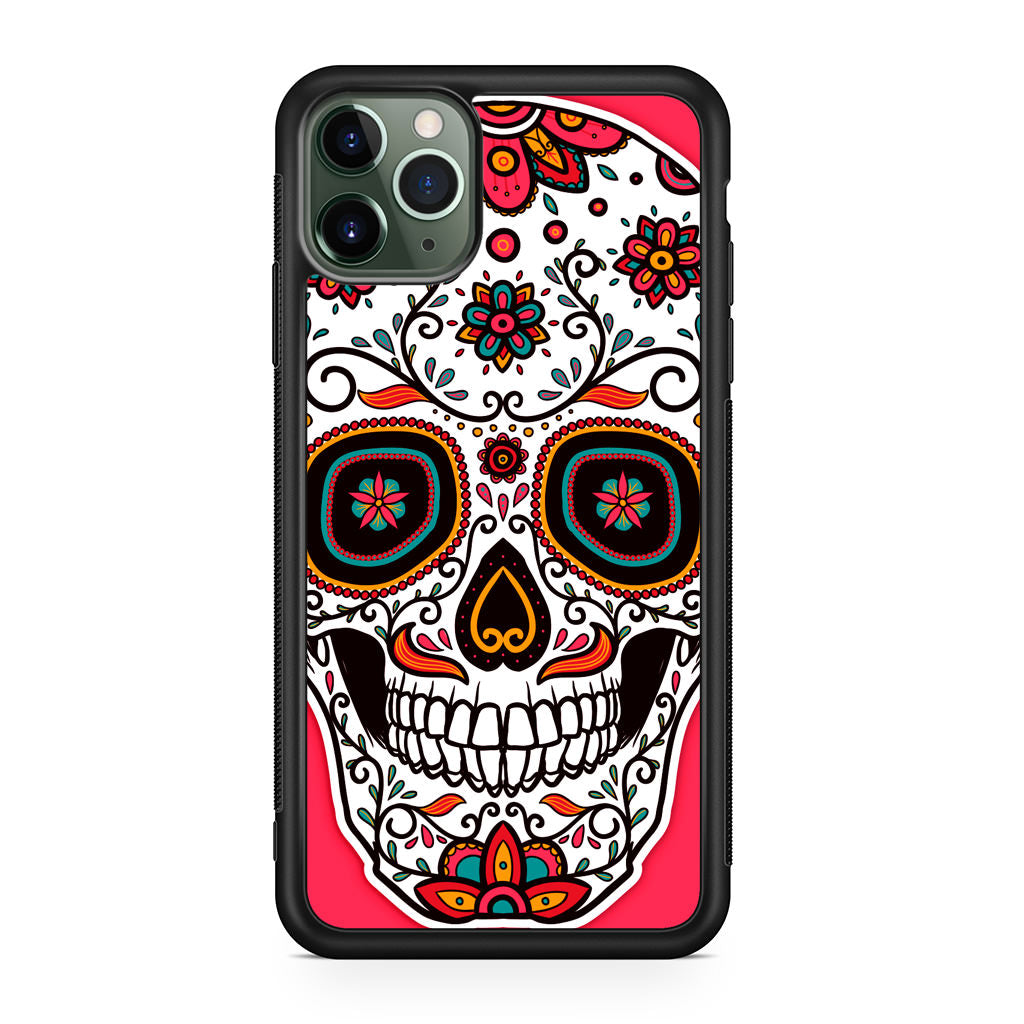 Pink Sugar Skull iPhone 11 Pro Case