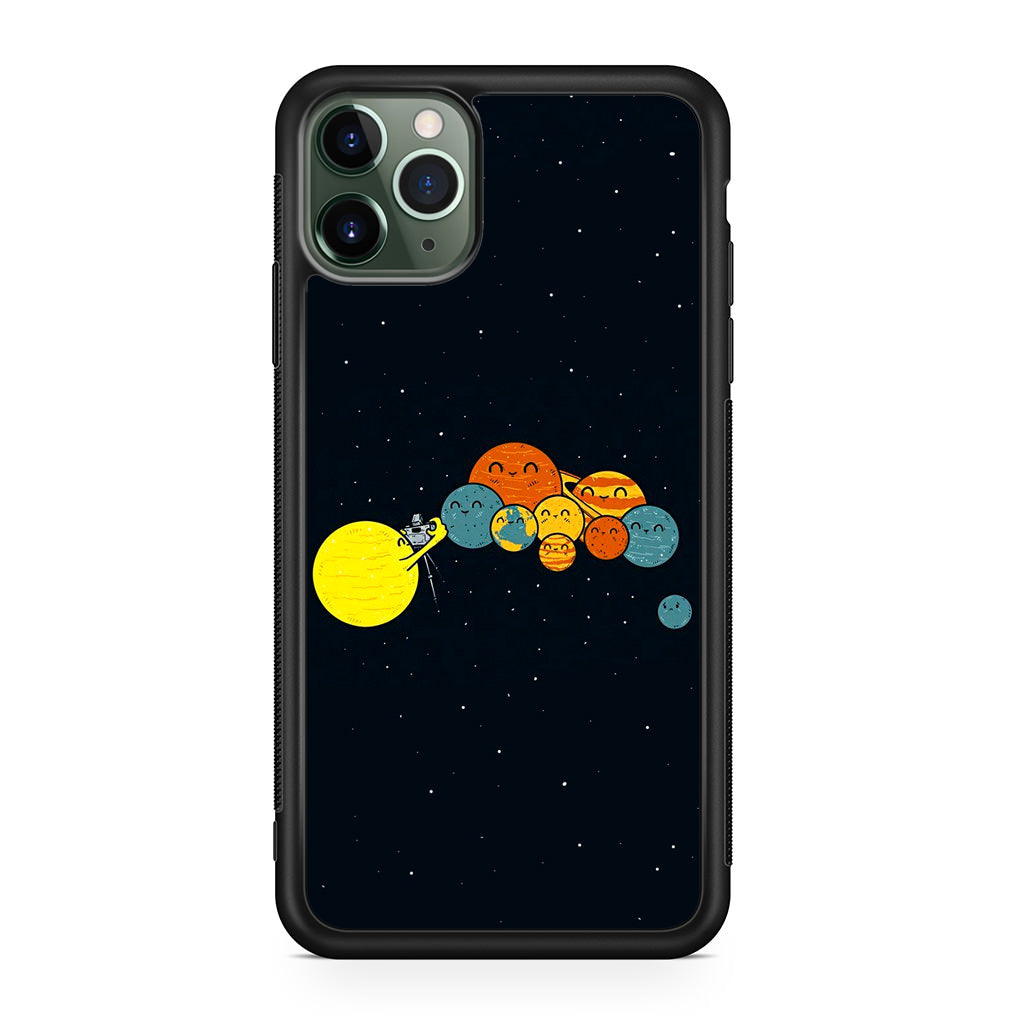 Planet Cute Illustration iPhone 11 Pro Case