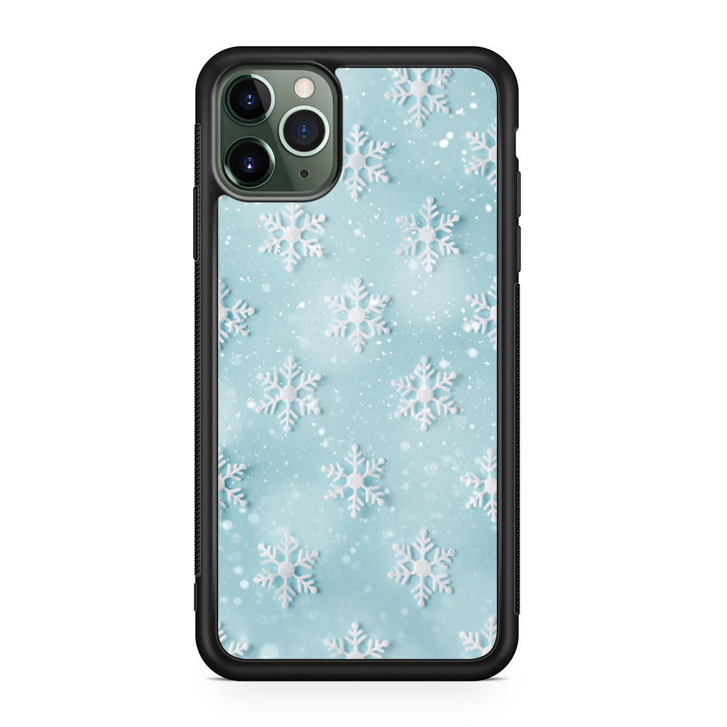 Snowflakes Pattern iPhone 11 Pro Max Case