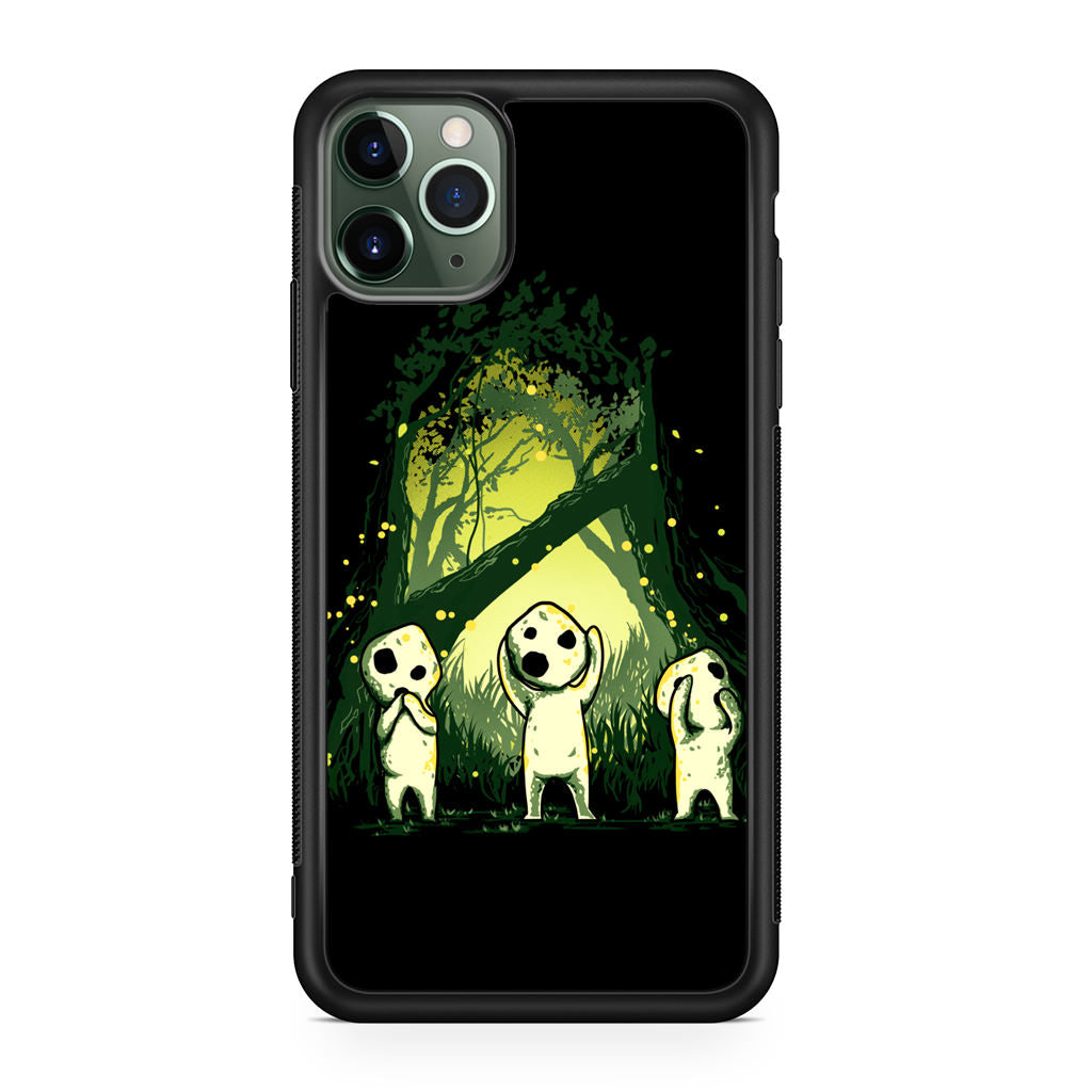 Three Wise Of Kodama iPhone 11 Pro Case