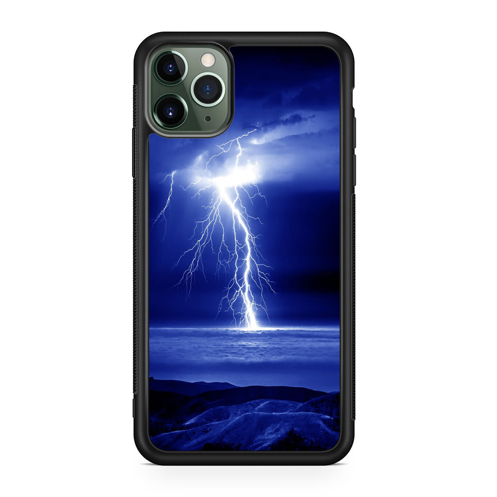 Thunder Over The Sea iPhone 11 Pro Case