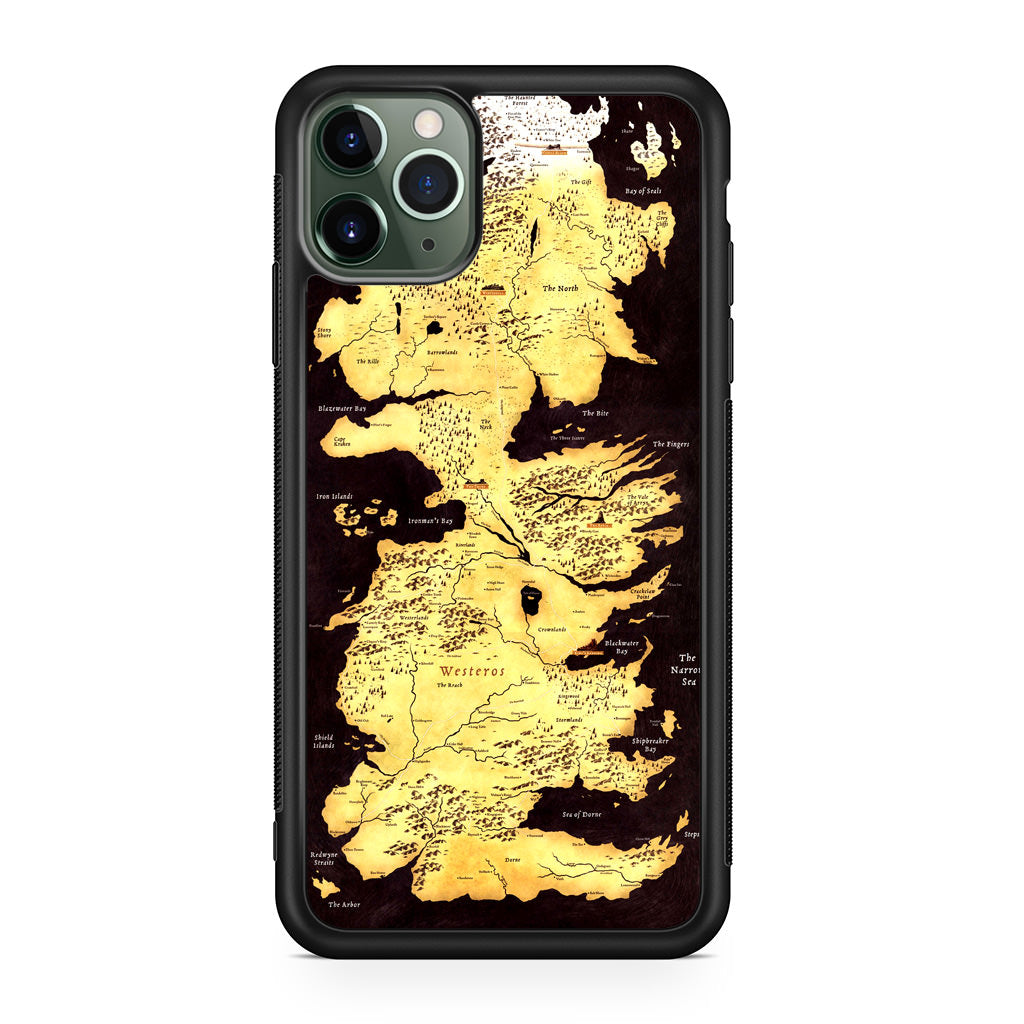 Westeros Map iPhone 11 Pro Case