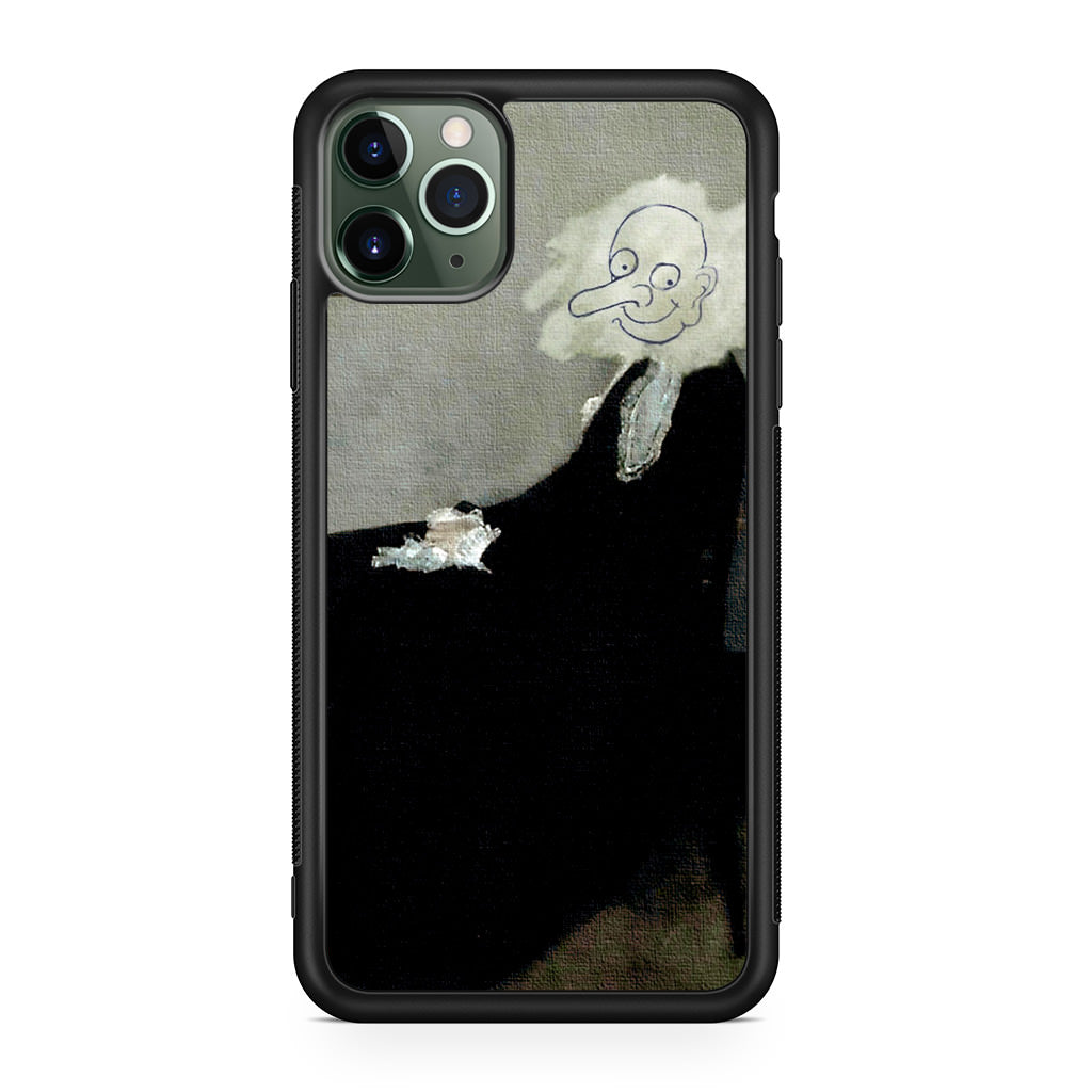 Whistler's Mother by Mr. Bean iPhone 11 Pro Case