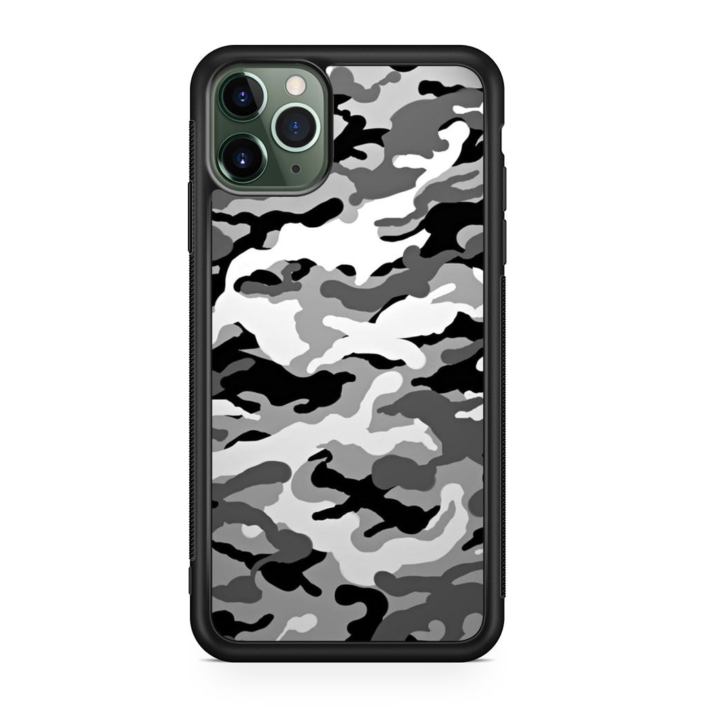 Winter Army Camo iPhone 11 Pro Case