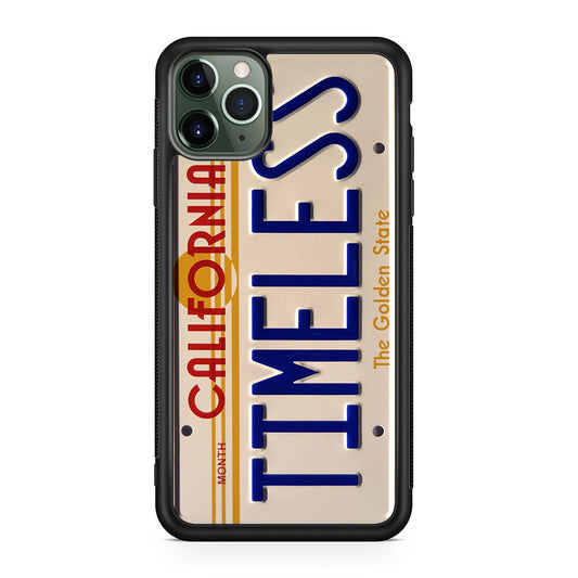 Back to the Future License Plate Timeless iPhone 11 Pro Max Case