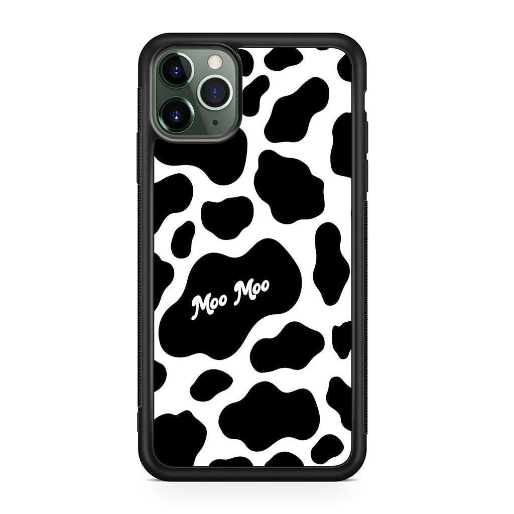 Moo Moo Pattern iPhone 11 Pro Case