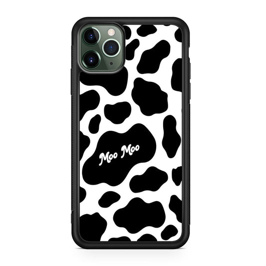 Moo Moo Pattern iPhone 11 Pro Case