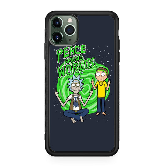 Rick And Morty Peace Among Worlds iPhone 11 Pro Max Case