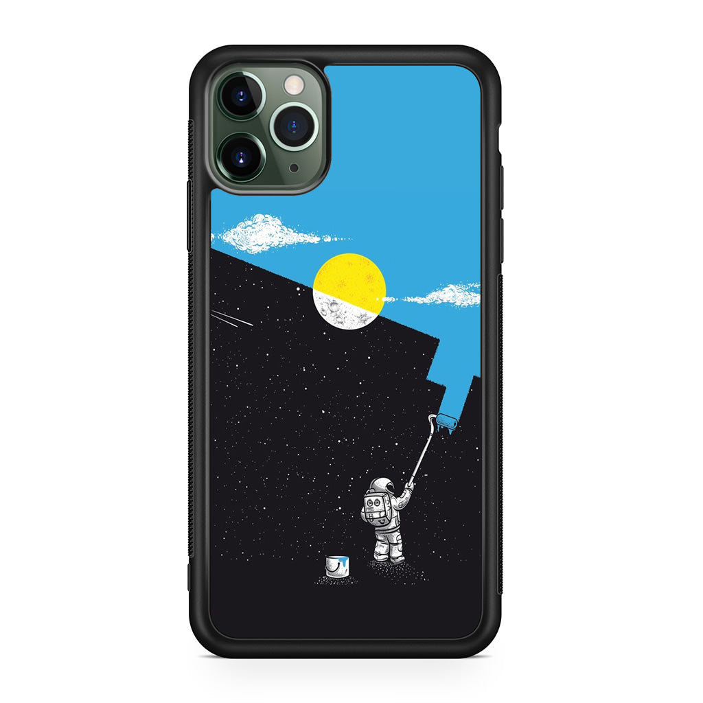 Space Paiting Day iPhone 11 Pro Case