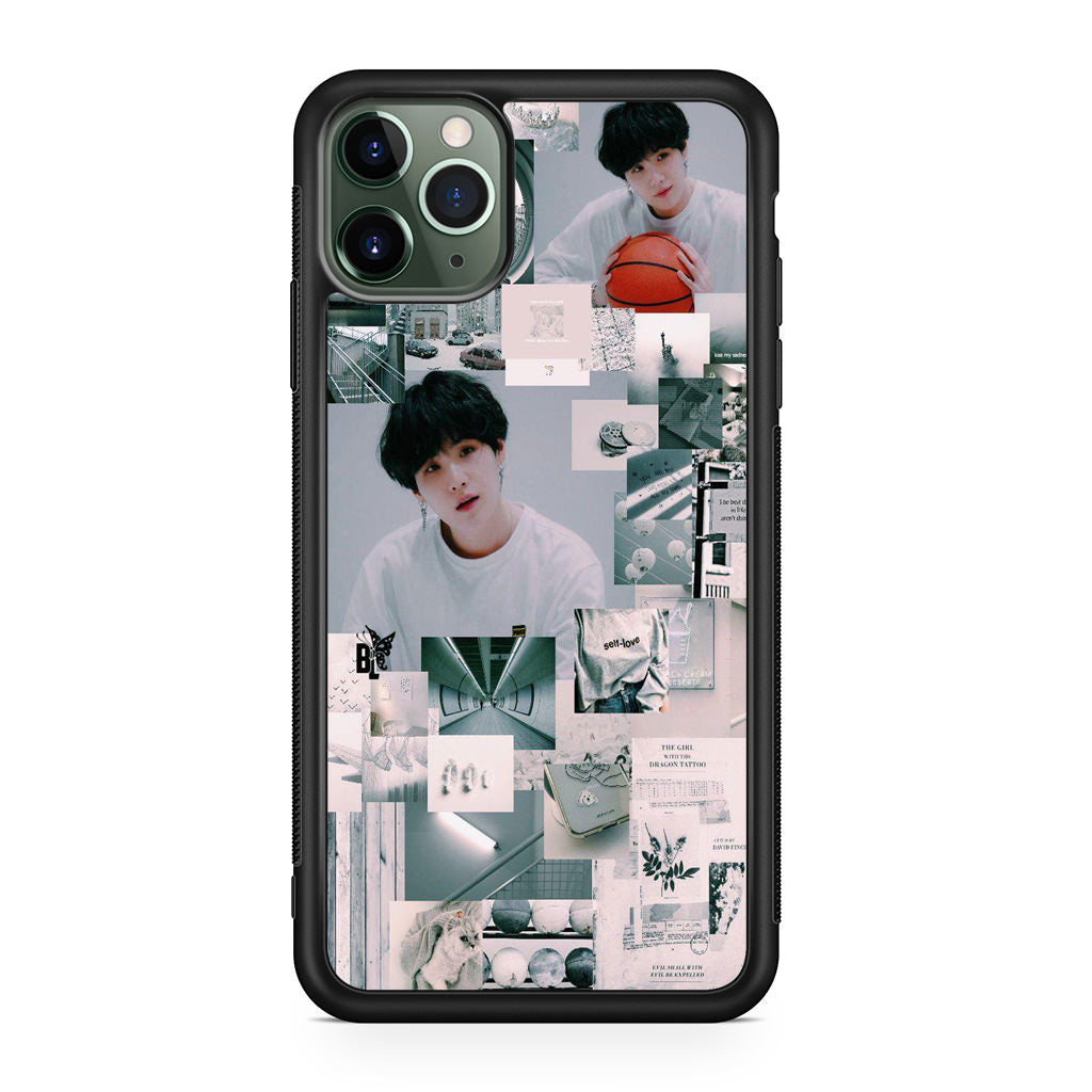 Suga College Wallpaper iPhone 11 Pro Case