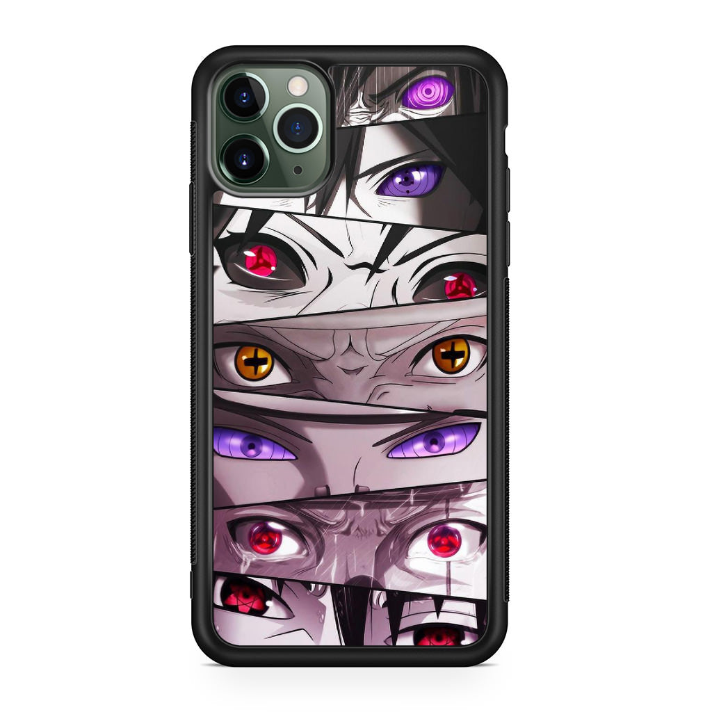 The Powerful Eyes on Naruto iPhone 11 Pro Case