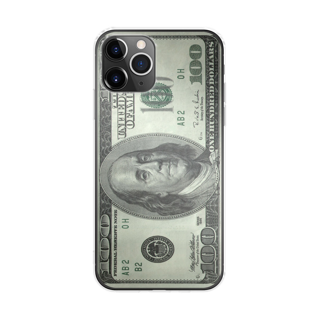 100 Dollar iPhone 11 Pro Case