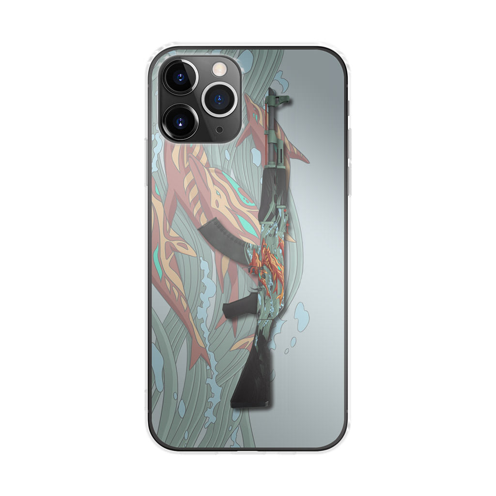 AK-47 Aquamarine Revenge iPhone 11 Pro Case