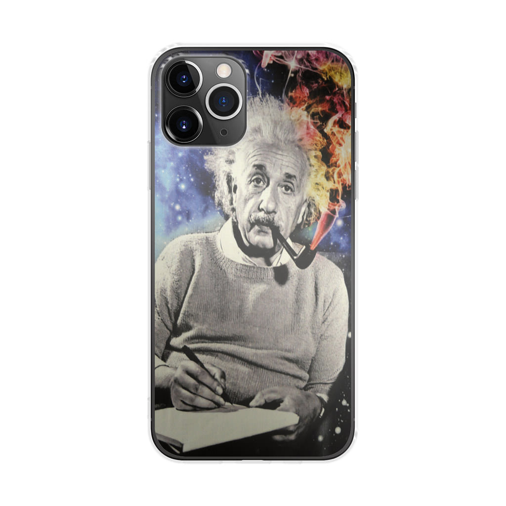 Albert Einstein Smoking iPhone 11 Pro Case