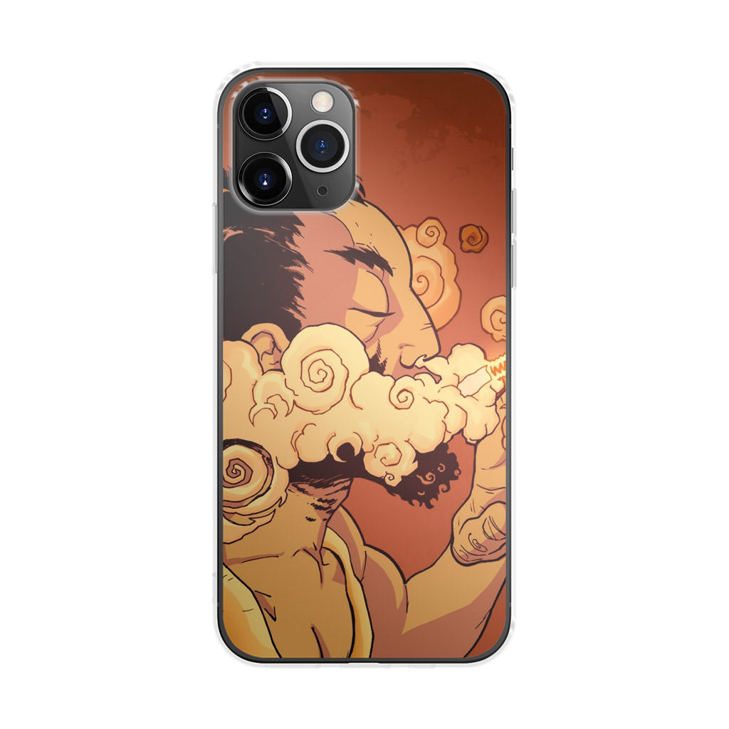 Artistic Psychedelic Smoke iPhone 11 Pro Case