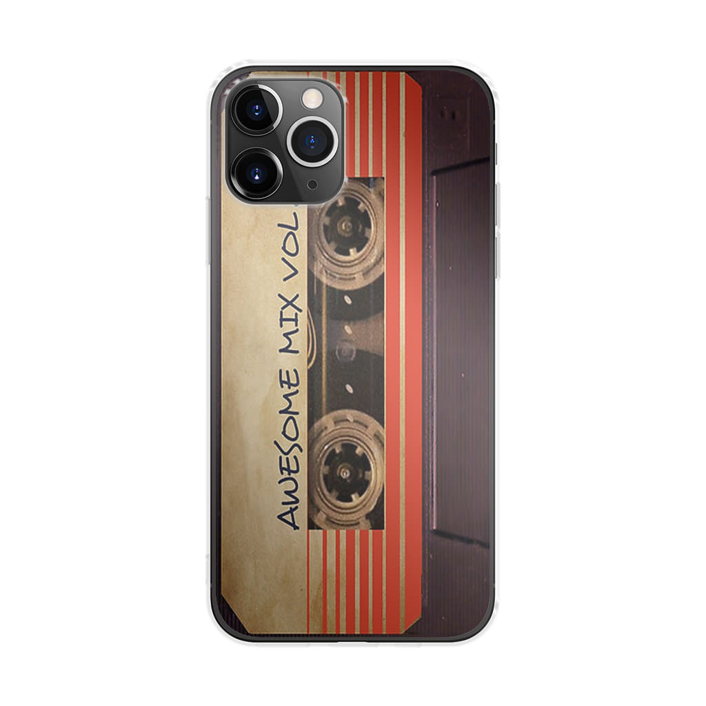 Awesome Mix Vol 1 Cassette iPhone 11 Pro Case