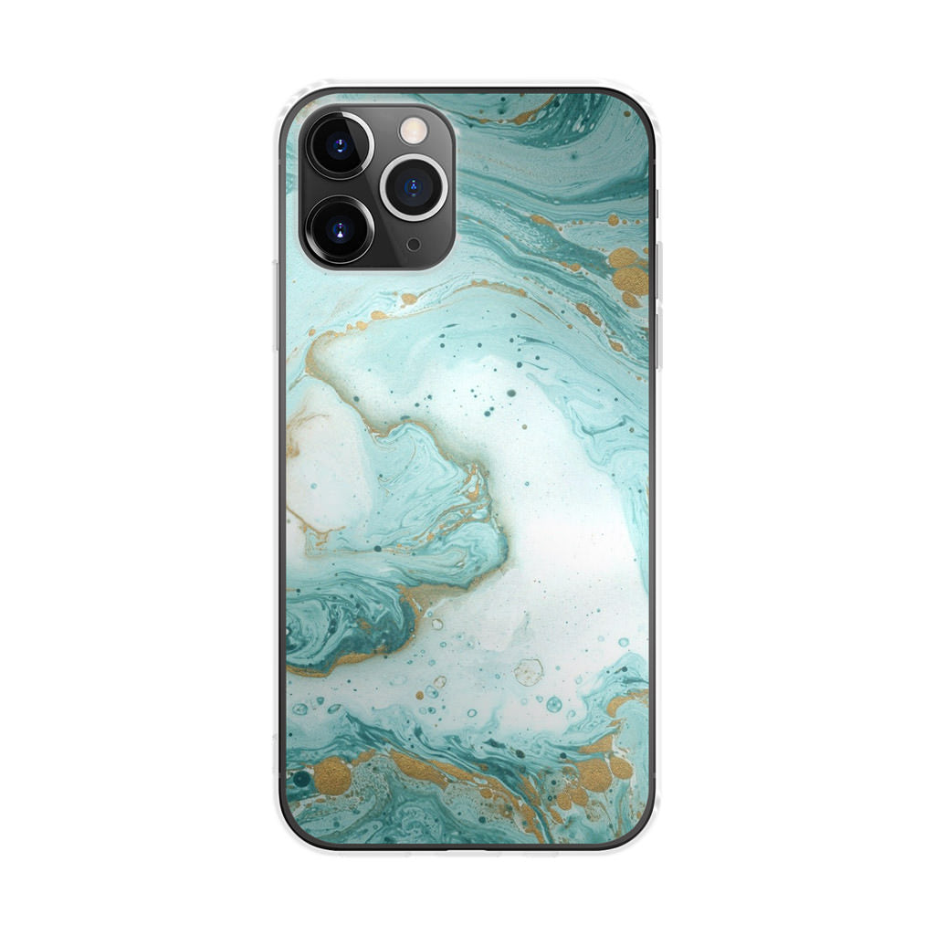 Azure Water Glitter iPhone 11 Pro Case