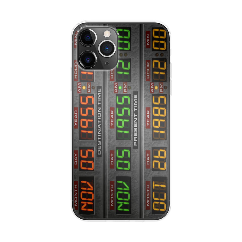 Back To The Future Time Circuits iPhone 11 Pro Case