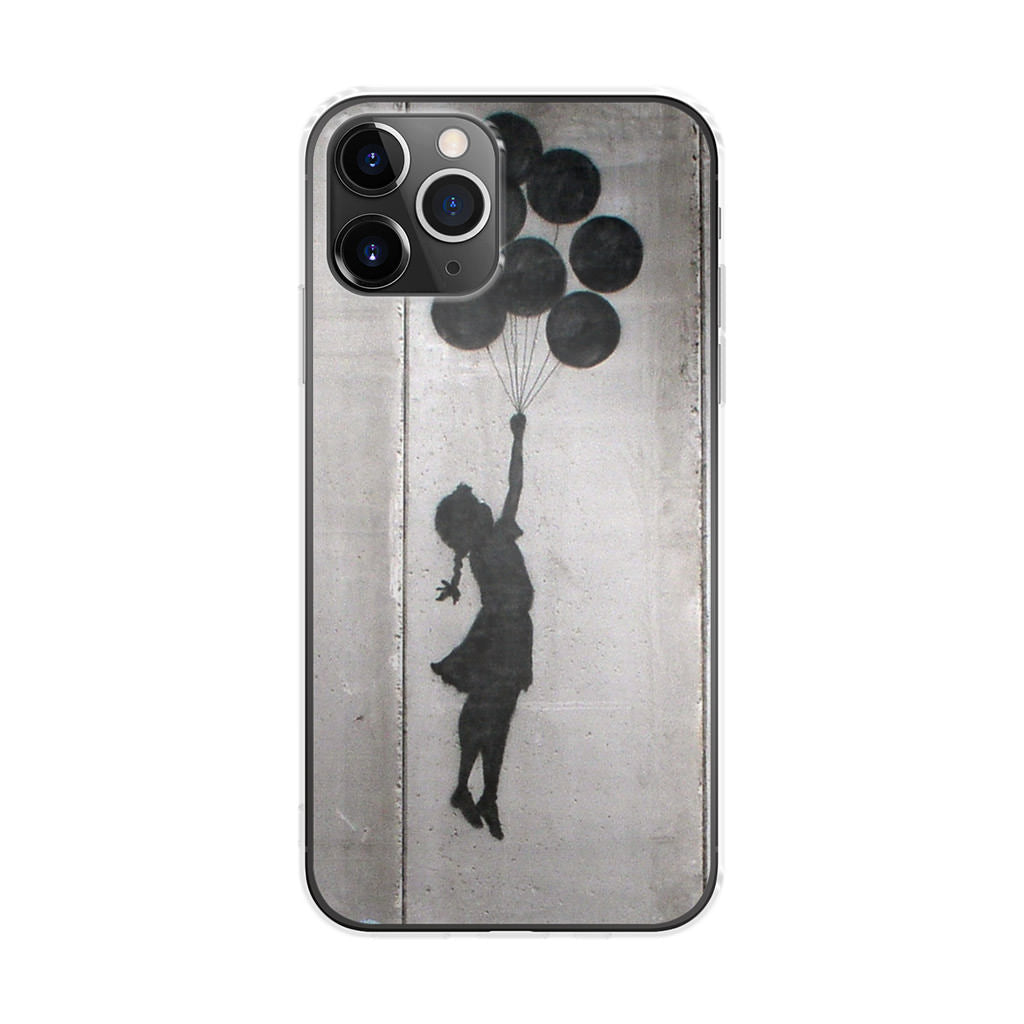 Banksy Girl With Balloons iPhone 11 Pro Case