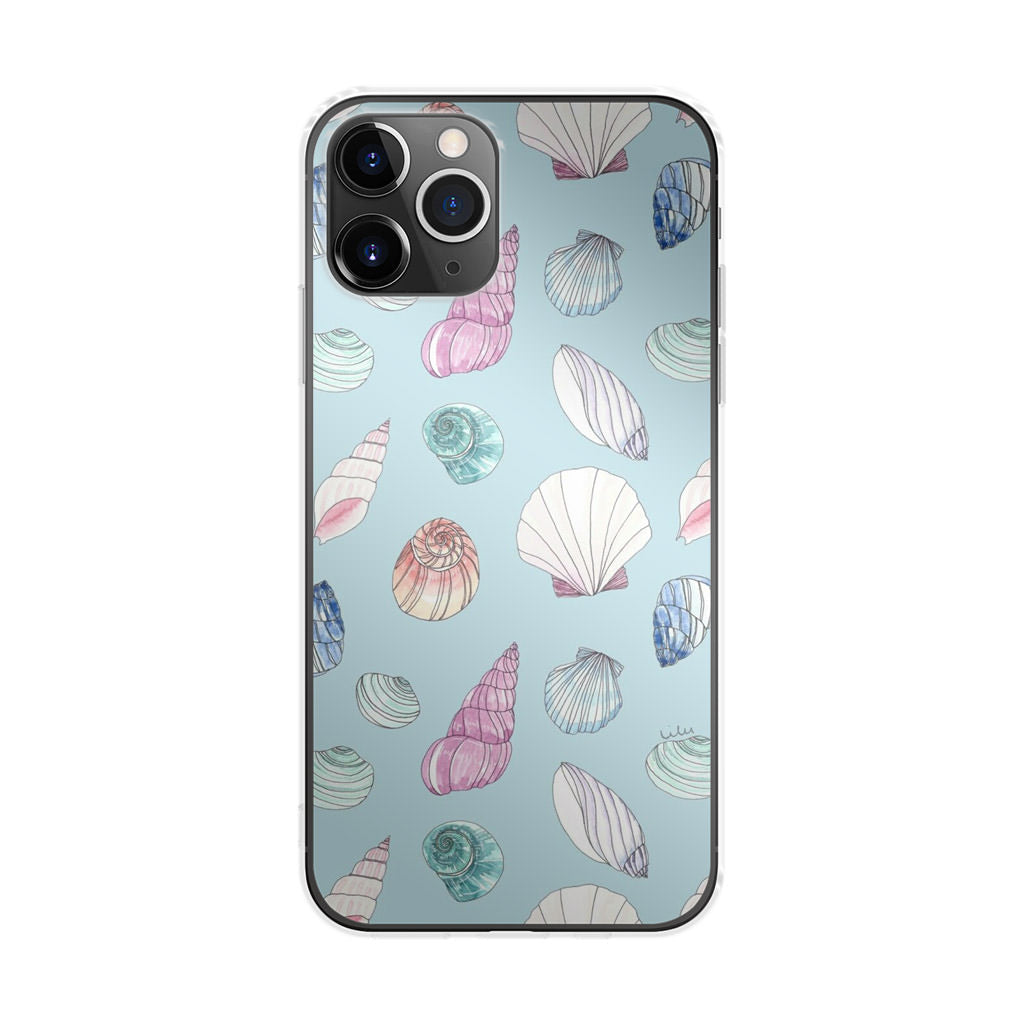 Beach Shells Pattern iPhone 11 Pro Case