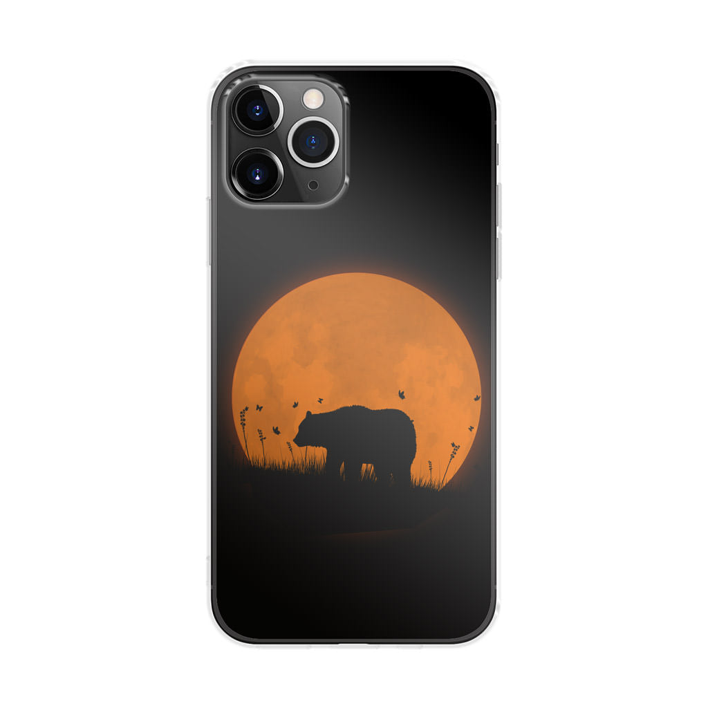 Bear Silhouette iPhone 11 Pro Case