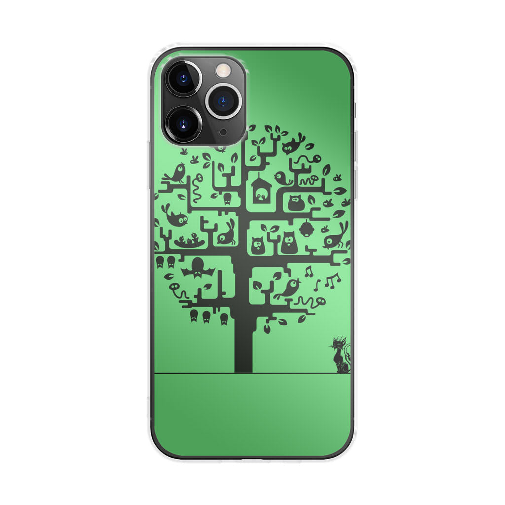 Cat Tree iPhone 11 Pro Case