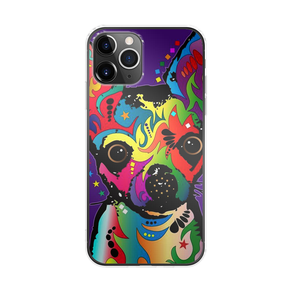 Colorful Chihuahua iPhone 11 Pro Case