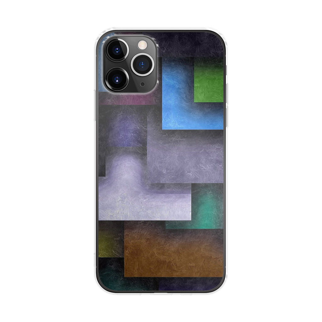 Colorful Rectangel Art iPhone 11 Pro Case