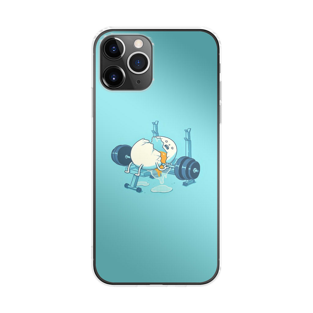 Egg Accident Workout iPhone 11 Pro Case