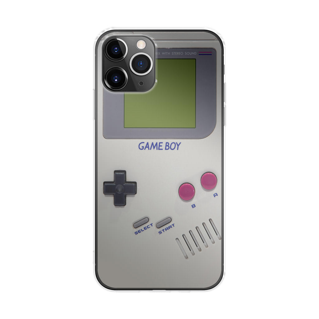 Game Boy Grey Model iPhone 11 Pro Case