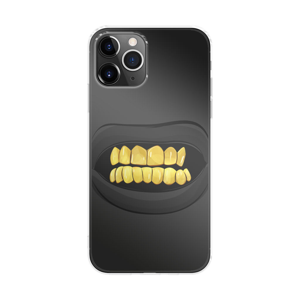 Gold Grillz iPhone 11 Pro Case