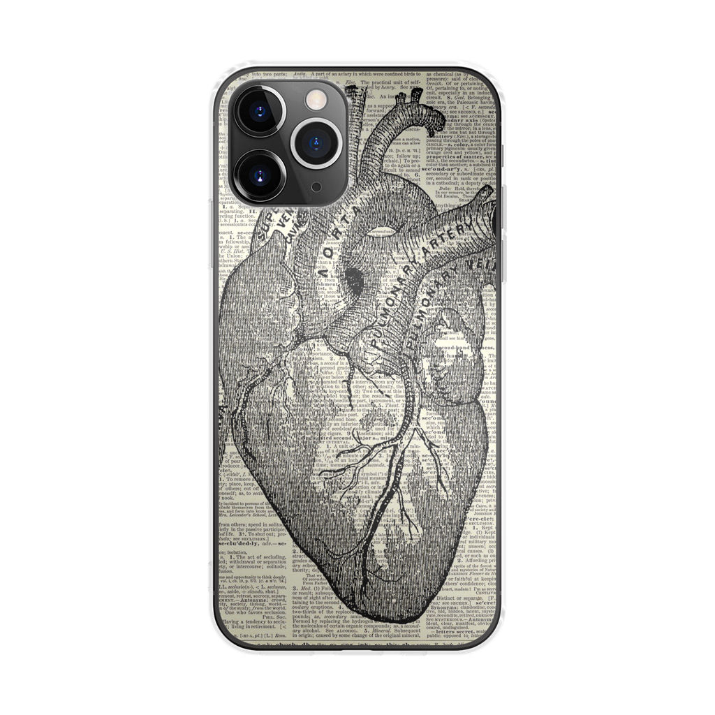 Heart Book Art iPhone 11 Pro Max Case