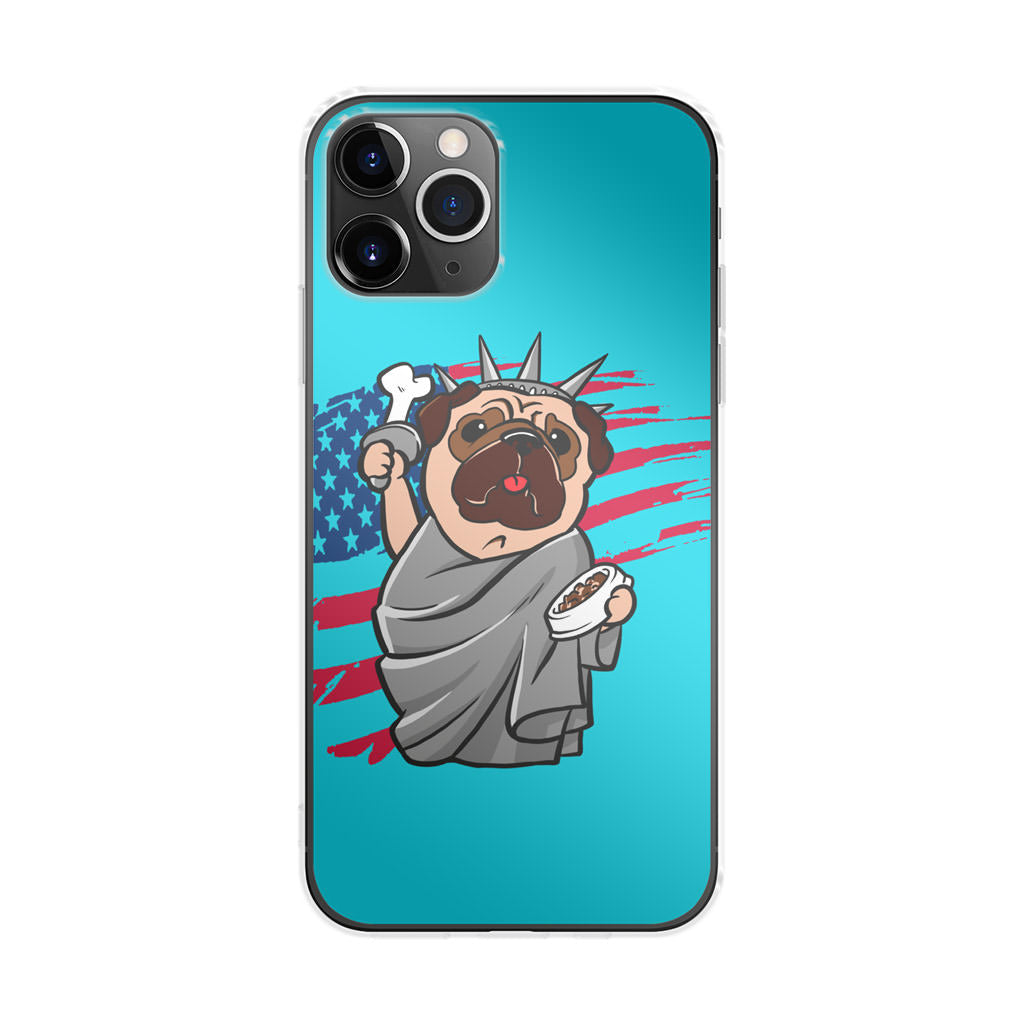 Independence Day Pug iPhone 11 Pro Case