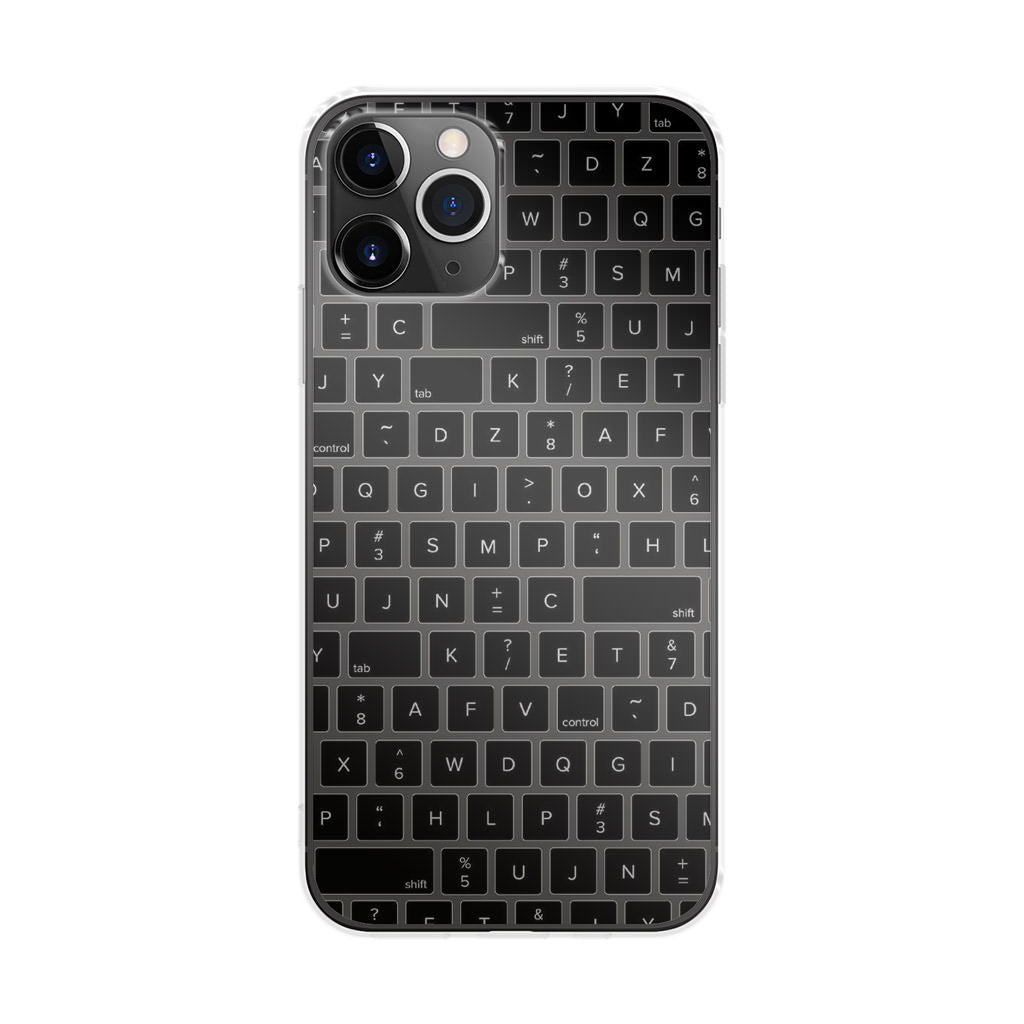 Keyboard Button iPhone 11 Pro Case