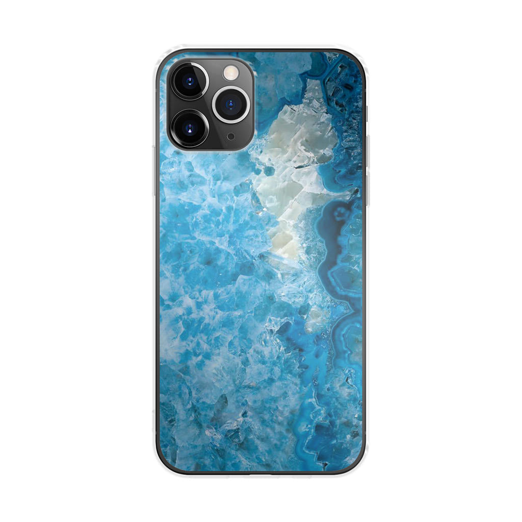 Navy Blue Marble iPhone 11 Pro Case