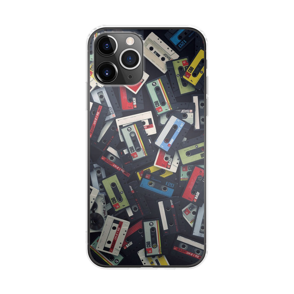 Old Vintage Cassettes iPhone 11 Pro Case