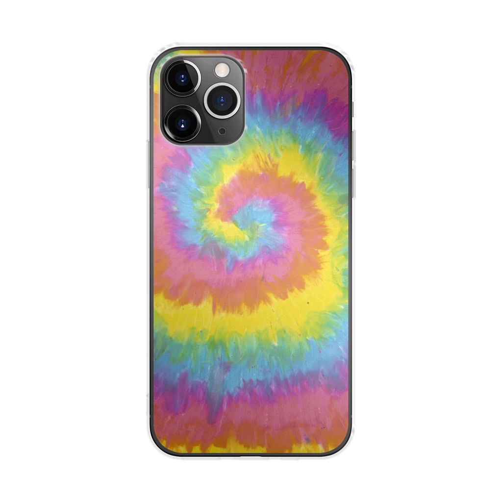 Pastel Rainbow Tie Dye iPhone 11 Pro Case