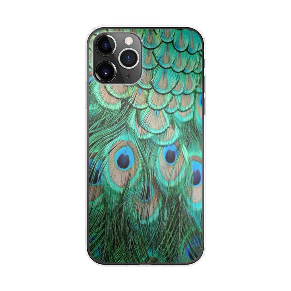 Peacock Feather iPhone 11 Pro Case